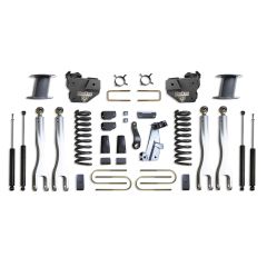 MaxTrac 2013-2018 RAM 3500 4WD DIESEL 8" LIFT KIT W/ 4-LINKS (MAX TRAC SHOCKS) (FACTORY REAR AIR RIDE)