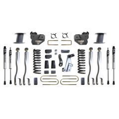 MaxTrac 2013-2018 RAM 3500 4WD DIESEL 8" LIFT KIT W/ 4-LINKS (VULCAN SHOCKS) (FACTORY REAR AIR RIDE)