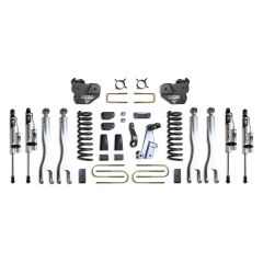 MaxTrac 2013-2018 RAM 3500 4WD DIESEL 8" LIFT KIT W/ 4-LINKS (VULCAN RESERVOIR SHOCKS)