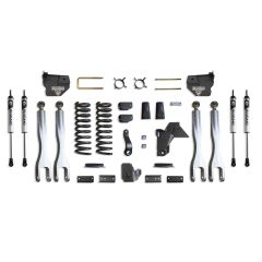 MaxTrac 2019-2026 RAM 2500 4WD DIESEL 4" LIFT KIT W/ 4-LINKS (VULCAN SHOCKS) (FACTORY REAR AIR RIDE)