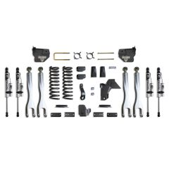 MaxTrac 2019-2026 RAM 2500 4WD DIESEL 4" LIFT KIT W/ 4-LINKS (VULCAN RESERVOIR SHOCKS) (FACTORY REAR AIR RIDE)