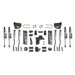 MaxTrac 2019-2024 RAM 2500 4WD DIESEL 6" LIFT KIT W/ 4-LINKS (VULCAN RESERVOIR SHOCKS)