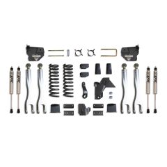 MaxTrac 2019-2024 RAM 2500 4WD DIESEL 8" LIFT KIT W/ 4-LINKS (FOX SHOCKS) (FACTORY REAR AIR RIDE)