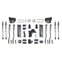 MaxTrac 2019-2024 RAM 2500 4WD DIESEL 8" LIFT KIT W/ 4-LINKS (VULCAN SHOCKS)