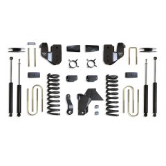 MaxTrac 2019-2024 RAM 3500 4WD DIESEL 4" LIFT KIT (MAX TRAC SHOCKS) (FACTORY REAR AIR RIDE)