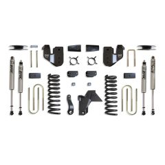 MaxTrac 2019-2024 RAM 3500 4WD DIESEL 4" LIFT KIT (FOX SHOCKS) (FACTORY REAR AIR RIDE)