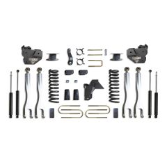 MaxTrac 2019-2024 RAM 3500 4WD DIESEL 6" LIFT KIT W/ 4-LINKS (MAX TRAC SHOCKS) (FACTORY REAR AIR RIDE)