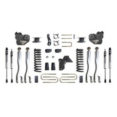 MaxTrac 2019-2024 RAM 3500 4WD DIESEL 6" LIFT KIT W/ 4-LINKS (VULCAN SHOCKS) (FACTORY REAR AIR RIDE)