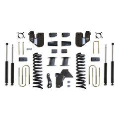 MaxTrac 2019-2024 RAM 3500 4WD DIESEL 8" LIFT KIT (MAX TRAC SHOCKS) (FACTORY REAR AIR RIDE)