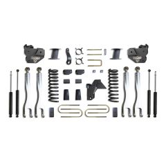 MaxTrac 2019-2024 RAM 3500 4WD DIESEL 8" LIFT KIT W/ 4-LINKS (MAX TRAC SHOCKS) (FACTORY REAR AIR RIDE)