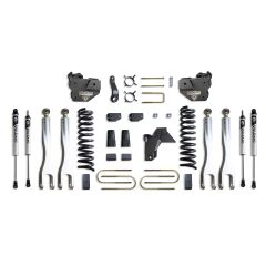MaxTrac 2019-2024 RAM 3500 4WD DIESEL 8" LIFT KIT W/ 4-LINKS (VULCAN SHOCKS)
