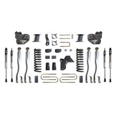 MaxTrac 2019-2024 RAM 3500 4WD DIESEL 8" LIFT KIT W/ 4-LINKS (VULCAN SHOCKS) (FACTORY REAR AIR RIDE)