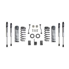 MaxTrac 2021-2025 JEEP JL WRANGLER 4XE (HYBRID) 4" LIFT KIT W/ VULCAN IFP SHOCKS