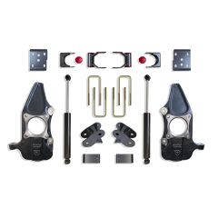 MaxTrac 2015-2020 F-150 4WD 2"/4" LOWERING KIT (SPINDLES) (REQUIRES 22" RIMS OR LARGER)