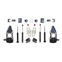 MaxTrac 2015-2020 F-150 4WD 3"/5" LOWERING KIT (SPINDLES/STRUTS) (REQUIRES 22" RIMS OR LARGER)