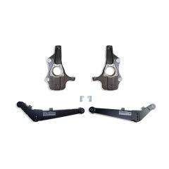 MaxTrac 2021-2025 GM SUV 2"/3" LOWERING KIT (SPINDLES/REAR ARMS) (NON MAGNERIDE/ADAPTIVE RIDE) *** 50% MORE GROUND CLEARANCE OVER 0"-4" ARMS ***