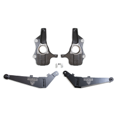 MaxTrac 2021-2025 GM SUV 2"/4" LOWERING KIT (SPINDLES/REAR ARMS) (NON MAGNERIDE/ADAPTIVE RIDE) *** SIGNIFICANT REAR GROUND CLEARANCE REDUCTION ***