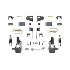 MaxTrac 2019-2025 SILVERADO/SIERRA 1500 2WD/4WD 2"/4 LOWERING KIT (ADAPTIVE RIDE MODELS)