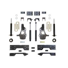 MaxTrac 2019-2025 SILVERADO/SIERRA 1500 2WD/4WD 4"/6" LOWERING KIT W/ C-NOTCH