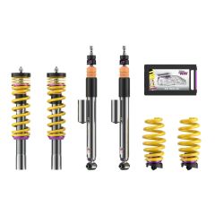 KW V3 Coilover Kit Bundle Audi S5 Sportback; with EDC