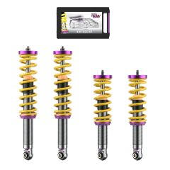 KW V3 Coilover Kit Bundle Mercedes AMG GT, GT S, GT C; with adaptive suspension