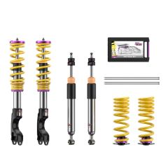 KW V3 Coilover Kit C-Class (W205) Convertible; 4MATIC (AWD); without electronic dampers