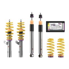 KW V3 Coilover Kit Bundle VW Golf VII R, with DCC
