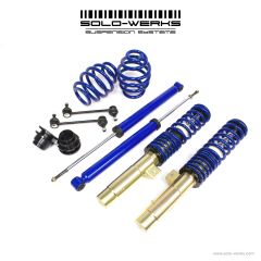 Solo Werks S1 Coilover System - BMW 3 Series (E46) 1999-2005 Coupe Sedan Convertible Wagon