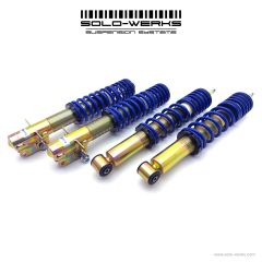 Solo Werks S1 Coilover System - VW (A1 MKI) Golf Jetta 1974-1984 Scirocco 1974-1992 Cabriolet 1980-1993