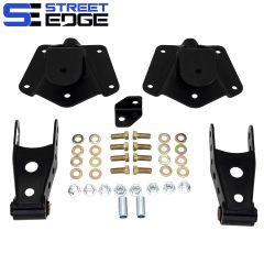 Street Edge 95-99  Chevy Tahoe/GMC Yukon 4 Door 4 Rear Shackle & Hanger Kit