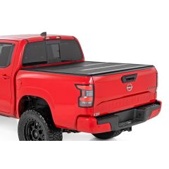 Rough Country Hard Low Profile Bed Cover | 5' Bed | w/Cargo Mgmt | Nissan Frontier (22-26)