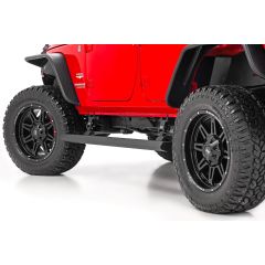 Rough Country Power Running Boards | Dual Electric Motor | 4 Door | Jeep Wrangler Unlimited (07-18)