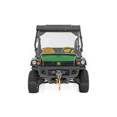 Rough Country Full Windshield | Scratch Resistant | John Deere Gator XUV 825