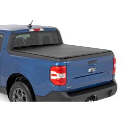 Rough Country Soft Roll Up Bed Cover | 4'6" Bed | Ford Maverick 2WD/4WD (2022-2026)