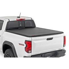 Rough Country Soft Roll Up Bed Cover | 5' Bed | Chevy/GMC Canyon/Colorado 2WD/4WD (15-26)