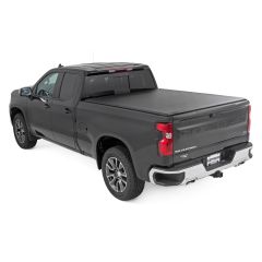 Rough Country Soft Roll Up Bed Cover  | 6'7" Bed | Chevy/GMC Sierra 1500 (19-26)/Silverado 1500 (19-26) 