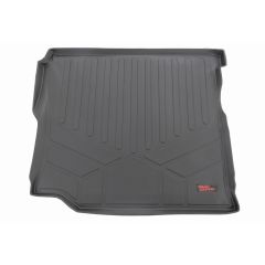 Rough Country Rear Cargo Mat | W/ Sub | Jeep Wrangler Unlimited 4WD (2018-2026)