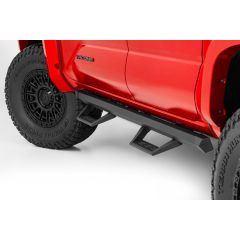 Rough Country SRL2 Adjustable Aluminum Steps | Double Cab | Toyota Tacoma 2WD/4WD (24-26)