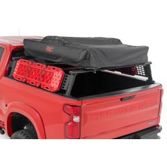 Rough Country Bed Rack | Half Rack | Aluminum | Chevy Silverado 1500 2WD/4WD (2019-2026)