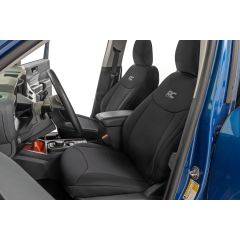 Rough Country Seat Covers | FR & RR W/Armrest | Crew Cab | Ford Maverick 2WD/4WD (22-26)