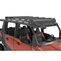Rough Country Roof Rack | 40" Black Single Row | Polaris XPEDITION ADV 5