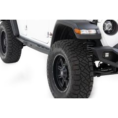 Rough Country Rock Sliders | Heavy Duty | 4-Door | Jeep Wrangler JL (21-24)/Wrangler Unlimited (18-25)