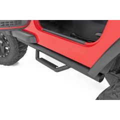 Rough Country Nerf Steps | Full Length | Jeep Wrangler TJ 4WD (1997-2006)