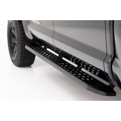 Rough Country RPT2 Running Board | Crew Cab | Black | Toyota Tundra 2WD/4WD (2007-2021)