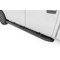 Rough Country RPT2 Running Board | Crew Cab | Black | Ford F-150 2WD/4WD (2009-2014)