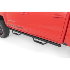 Rough Country Nerf Steps | Cab Length | Extended Cab | 6'7" Bed | Chevy/GMC 1500 (14-18 & Classic)