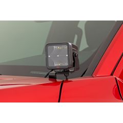 Rough Country LED Light Kit | Ditch Mount | 2" Spectrum Pair | Spot | Toyota Tacoma (24-26)