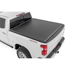 Rough Country Soft Roll Up Bed Cover | 5'10" Bed | Chevy/GMC Sierra 1500 (19-26)/Silverado 1500 (19-26) 