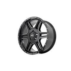 Rough Country Rough Country 92 Series Wheel | Machined One-Piece | Gloss Black | 20x9 | 6x5.5 | +0mm