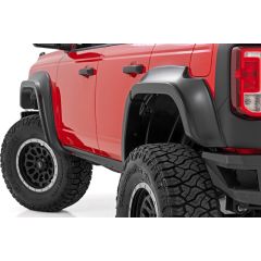 Rough Country Fender Flares | HX Antimatter Blue | Ford Bronco 4WD (2021-2026)